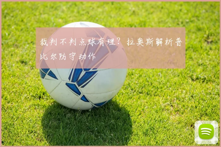 裁判不判点球有理?拉奥斯解析普比尔防守动作